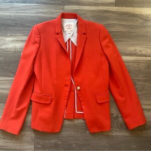 Brooks Brothers Red Fleece Blazer in Size 8